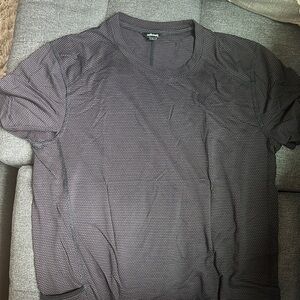 Allbirds Golf Black and Gray Short Sleeve Tee